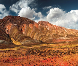 Deserts de la cordillere des Andes