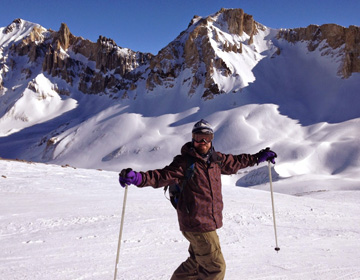 Faites du ski aux pistes de Las Lenas